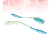 2 pezzi piegare i pettini comodi pettine di lunghi per i pazienti anziani