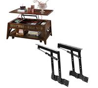 2 Pezzi Pieghevole Tavolo Sollevabile Cerniere di Sollevamento Meccanismo per Tavolino Stand Rack Carico Superiore 50kg Magazzino Telaio di Sollevamento Ferramenta