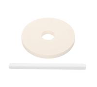 2 Pezzi Pietra Abrasiva in Diamante per Ceramica e Argilla | Rifinitura della Smaltatura, Design Portatile, per Studio e Produzione Commerciale, Bianco