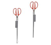 2 Pezzi Pinza Antiscivolo per Loach e Granchio in Acciaio Inox | Uso Domestico e Picnic, Presa Ampia e Robusta, Strumento Multifunzione per Pesce e Crostacei