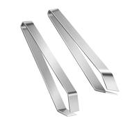 2 Pezzi Pinza Leva Lische Inox, Pinzette per Lische di Pesce, Pinza per Ossa di Pesce, Pinzetta per Pesci e Pollame, 12cm - Set di Utensili da Cucina, Perfetta per Cucina e Ristoranti
