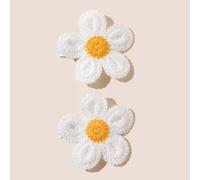 2 pezzi Pinza per capelli in tessuto con decorazione floreale, accessorio per l'amore di San Valentino per bambini Tagli UnicaPianteTessuto