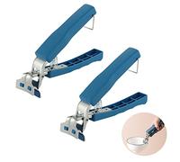 2 Pezzi Pinza Prendi Teglie con Manico Antiscivolo, Pinza per Il Vassoio con Silicone, Pinze da Cucina Retriever, per Ciotola Calda, Microonde, Forno, Pentole(Blu Scuro)
