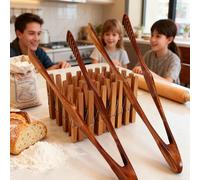 2 Pezzi Pinze per a - Strumento per , per e Servire nella Cucina Giapponese e Coreana, Ideali per la Preparazione e Insalata, e Indispensabili per Maneggiare e . Il Bordo Ondulato una Presa Più