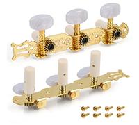 2 Pezzi Piroli Accordatura per Chitarra Tuning Piroli Testa Meccaniche per Chitarras Classica 3L3R Perno di accordatura per Corde di Chitarras Tuning Pegs Teste della Macchina per Chitarra