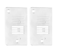 2 Pezzi Placca Ago Placca Ago Resistente, Placca Ago per Parti di Ricambio per Macchina da Cucire Placca Ago in Ferro per 1408 2250
