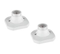 2 pezzi Plafoniera/porta lampada ELEKTRA bianco 1x E27 max 60W