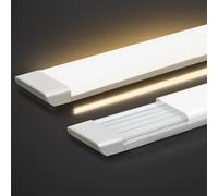 2 Pezzi Plafoniere LED a Soffitto 72W 150cm 7200LM Plafoniera led Luce Bianca K
