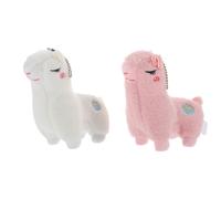 2 pezzi Plush ALPACA CHEY CHEY CHEAM PENDANTS PEIFFICATO PENDANTI INCONTRO