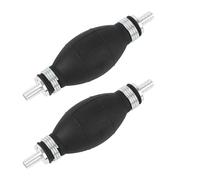 2 Pezzi Pompa per Estrazione Manuale Carburante, Pompa Manuale Carburante 8 mm, Pompetta Manuale Aspirazione, Gasolio Pompetta, Pompa a Bulbo per Gasolio, Benzina e Acqua, Adatta per Auto, Navi, Moto