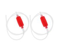 2 pezzi Pompa Sifone Manuale per Fluidi Auto, Plastica, 20x4x4cm | Uso Esterno e Stoccaggio Portatile, per Carburante Motore Piccolo Refrigerante, Veicoli e Barca