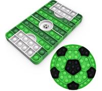 2 Pezzi Pop It Fidget Toy, Antistress Giocattoli, Bambini Popit Squeeze Sensory Toys, Push and Pop Bubble Sensory Fidget Toy, Silicone Ansia Sollievo Giocattoli, per Adulti e Bambini