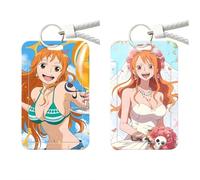 2 Pezzi Porta Badge Animato NaMi con Cordino | Per Carta d'identità, Scuola, Ufficio, Cantine, Bus (11)