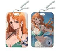 2 Pezzi Porta Badge Animato NaMi con Cordino | Per Carta d'identità, Scuola, Ufficio, Cantine, Bus (4)