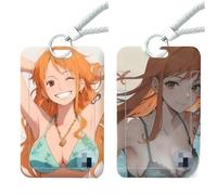 2 Pezzi Porta Badge Animato NaMi con Cordino | Per Carta d'identità, Scuola, Ufficio, Cantine, Bus (5)