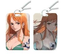 2 Pezzi Porta Badge Animato NaMi con Cordino | Per Carta d'identità, Scuola, Ufficio, Cantine, Bus (7)