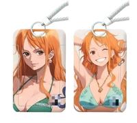2 Pezzi Porta Badge Animato NaMi con Cordino | Per Carta d'identità, Scuola, Ufficio, Cantine, Bus (9)