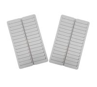 2 Pezzi Porta Carte da Parete a 28 Scomparti in Plastica | Etichette Numerate Incluse, Montaggio Fori a Vite, per Badge e Tag Inventario, Uso Domestico