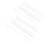 2 pezzi Porta pinzette per ciglia 8 fori Supporto per pinzette Espositore