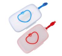 2 Pezzi Porta Salviette Umidificate Portatile a Cuore Ricaricabile