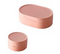 2 Pezzi Porta Saponetta Portasapone da Viaggio,Porta Shampoo Solido Portasapone Portatile con Coperchio,Scatola per Sapone Sigillata,per Casa,Bagno,Palestra,Scuola,All'aperto