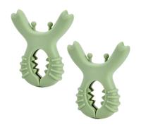 2 Pezzi Porta Spatola in Silicone, Poggia Cucchiaio per Pentole a Forma di Granchio, Mini Poggiamestolo per Pentola, Utensili da Cucina