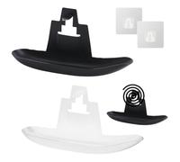 2 Pezzi Porta Zampirone da Esterno, portatile Porta Bobina per Zanzare, Supporti a spirale per zanzare, Porta Spirali Antizanzare per camera da letto, soggiorno, Campeggio (Barca, bianco+nero)