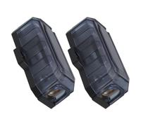 2 Pezzi Portafusibile 200a 0ga, Protezione in Circuito | Lega di Zinco Argento, per Subwoofer e Impianti Audio Auto, Cablaggio Marino e Barche