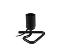 2 pezzi - Portalampada Design Nero EUROLITE Triangle Base E-27 per Illuminazione