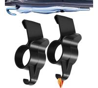 2 Pezzi Portaombrelli Auto Bagagliaio, Ganci Ombrello Baule Auto Con Clip Robusta, Porta Ombrelli Per Autos, Gancio Portaoggetti Sedile Posteriore, Per Visiere Console Sedili Passeggino E Sedia A Ro