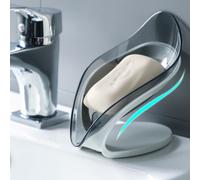 2 pezzi portasapone a forma di foglia portasapone portasapone portaspazzole per