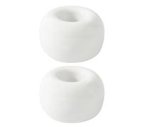 2 Pezzi portaspazzolino Blocco Anello, Base portaspazzolino Stile Giapponese Ripiani del Bagno Supporto portaspazzolino Supporto portaspazzolino portaspazzolino Base Corpo Stander Bianco