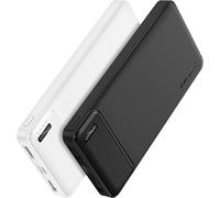 2-Pezzi Power Bank Ricarica Rapida, Powerbank 10000Mah USB C Output, Caricatore