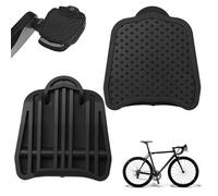 2 pezzi PP Pedal Plate,Adattatore per pedali automatici Look Keo Compatibile,Convertitore di pedale, Nessun cuneo richiesto, cambio pedale compatibile con i senza clip Clipless in pedali piatti.