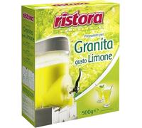 2 pezzi PREPARATO PER GRANITA AL LIMONE RISTORA 500 GR PROFESSIONAL SORBETTO GUSTO