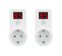 2 pezzi presa timer conto alla rovescia digitale temporizzatore conto alla