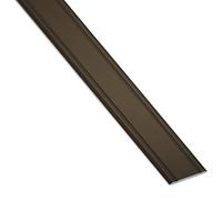 2 pezzi Profili di Transizione di SOTECH/Autoadesivi/Super Piatti/Bronzo Anodizzato/Profili per Pavimenti/Larghezza 30 mm/Lunghezza 100 cm/Profili per Unire Due Pavimenti