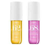 2 Pezzi Profumo Brazilian 62 68, Spray Profumato per il Corpo da Donna, 90ml Acqua Profumata Corpo Set