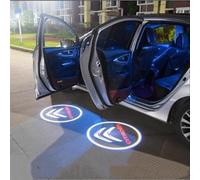 2 Pezzi Proiettore di Luce per Portiera Auto per Citroen C3 Cross Grand Vts C5 C1 C4 C6 C2 - Luci Benvenute Cortesia Logo LED - Lampada Shadow per Porta Auto