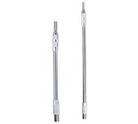 2 Pezzi Prolunga Avvitatore, Prolunga Snodo per Avvitatore Angolare, Prolunga Flessibile per Trapano, Albero Flessibile per Trapano, Adatto per Punte per Avvitatore Elettrico, 200 mm e 300 mm