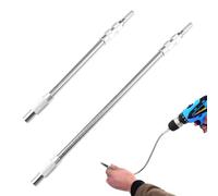 2 Pezzi Prolunga Snodo per Avvitatore Angolare, Prolunga Avvitatore, Snodo per avvitatore, Albero Flessibile per Trapano per Avvitatore e Trapano, 1/4" Gambo Esagonale, 300 mm e 200 mm