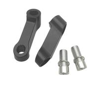 2 Pezzi Prolunghe Per Specchietti Retrovisori Moto, Adattatore Di Estensione, Base Di Trasferimento Anteriore, Staffa Allargante M10 M8(M8)