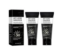 2 Pezzi Protection Sun Lotion, Face & Body Milk SPF30, Protective Soothing Cream, Physical Sunscreen, Moisturizes, Nourishes and Protects, Adatta a Tutti i Tipi di Pelle