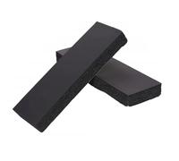 2 Pezzi Protezione della Parete del Garage, 30 x 10 x 3 cm Paracolpi Portiere Auto Impermeabile Ammortizzanti, Gommapiuma Adesiva, Paracolpi Garage da Muro per Garage, Parcheggi Degli Hotel