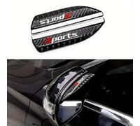 2 Pezzi Protezione Pioggia Specchietto per Master III 2010-2024 | Visiera Specchietto Flessibile Accessorio Auto Esterno Decorazione Sportiva