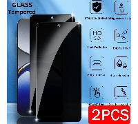 2 pezzi Protezione schermo privacy per Oppo, vetro temperato anti-spia con copertura completa, pellicola protettiva schermo essenziale, adatta per uso quotidiano, ufficio, protezione schermo telefono 