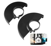 2 Pezzi Protezione Smerigliatrice Angolare Copertura in Metallo 180 Gradi Impedisce il Taglio, Gli Schizzi di Scintilla, Adatta Smerigliatrici Angolari da 115 e 120 mm?Interno 42mm Viti Condizionabili