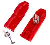 2 pezzi pulsante a pressione per Dyson, Clip Latch Tab Button con molla per Dyson V7, V8, V10, V11, V15, ricambi per aspirapolvere, Montaggio facile, Robusto e Durevole