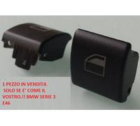 2 PEZZI PULSANTE ALZACRISTALLI BMW SERIE 3 E46 Limousine, Touring, Coupé, SX+DX