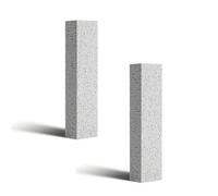 2 Pezzi Pumice Stone, Pietra di Pulizia Spazzole per Wc per Pulizia, Bastone Pomice Pulitore per Bagno, Wc, Barbecue, Cucina, Doccia, Lavandino, Bastone Pomice Pulitore per Cura dei Piedi